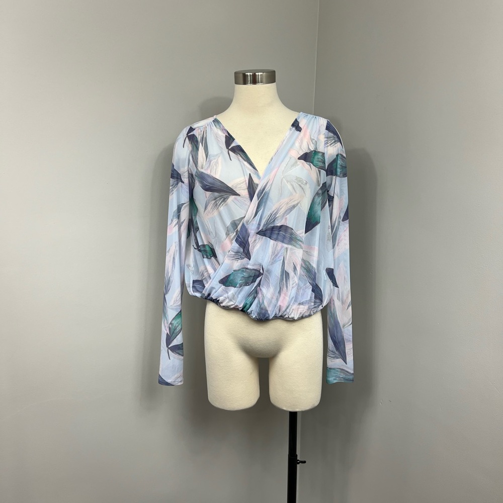 Fabletics‎ Blue Mesh Top